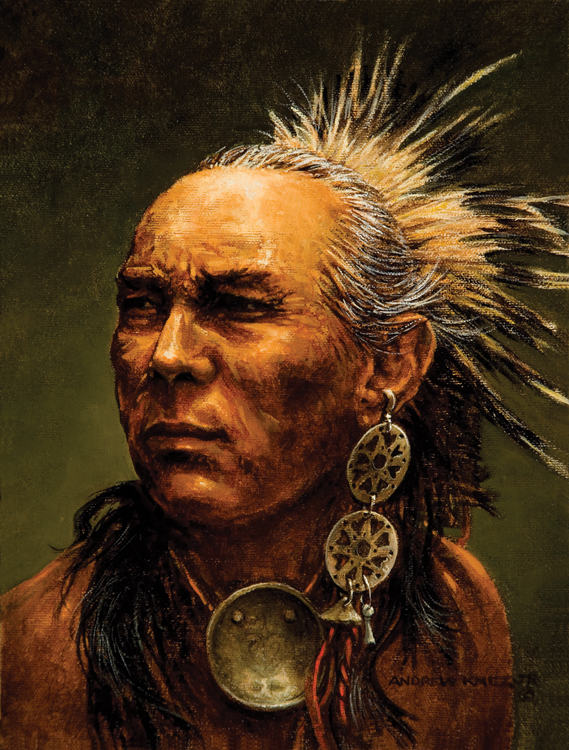 PAINTING OF NATIVE PROPHET